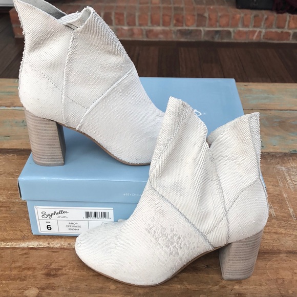 seychelles white booties